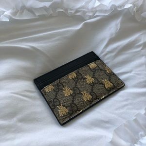 Gucci Bees Cardholder wallet